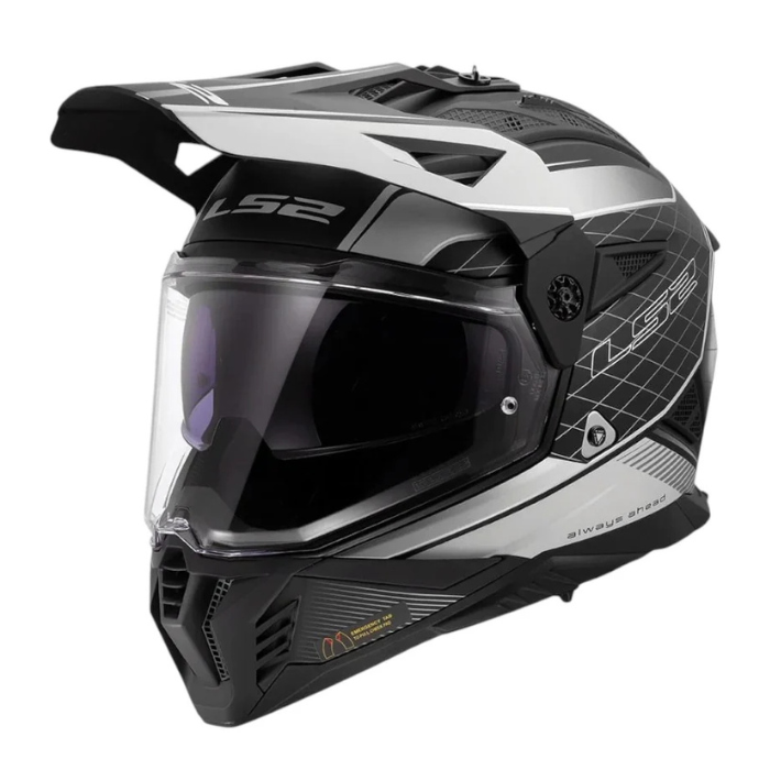 LS2 MX702 Meridian Black Light Grey