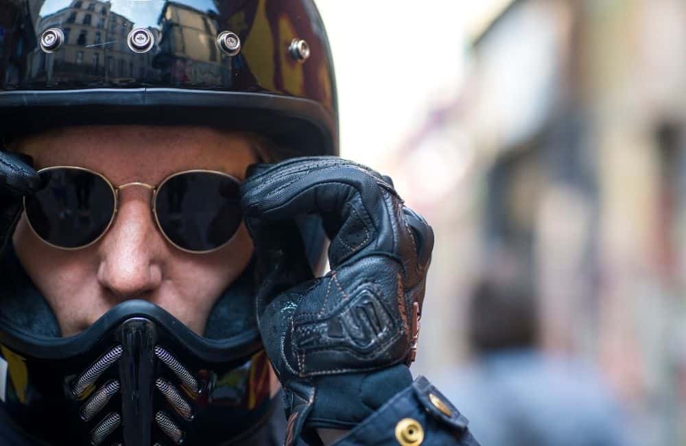 รายละเอียดถุงมือหนัง FIVE Stunt EVO Leather Vented