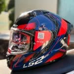 LS2 FF806 Fusion II Nexus Dark Blue Red Full Face Helmet