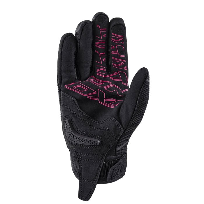 ixon-hurricane-2-black-fushia-back IXON Hurricane 2 Black Fushia Motorcycle Gloves