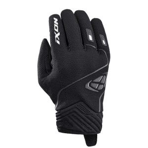 IXON Hurricane 2 Black White Motorcycle Gloves