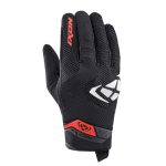 IXON Mig 2 Airflow Black White Red Motorcycle Gloves