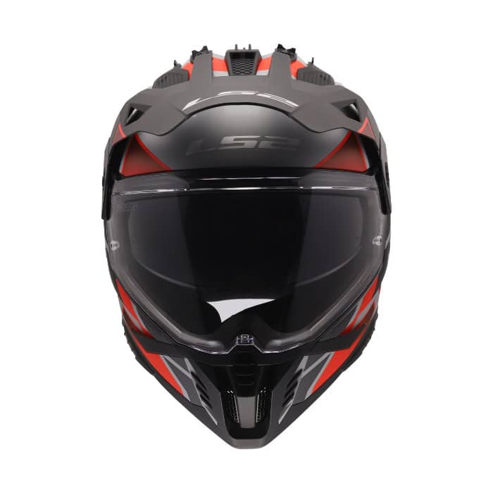 ls2-mx702-block-grey-red (3) LS2 MX702 Block Grey Red Adventure Helmet
