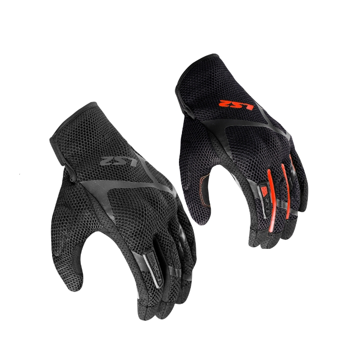 LS2 Ray II Motorcycle Gloves for Summer