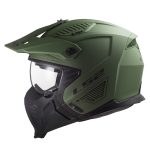 LS2 OF606 Matt Military Green Open Face Helmet